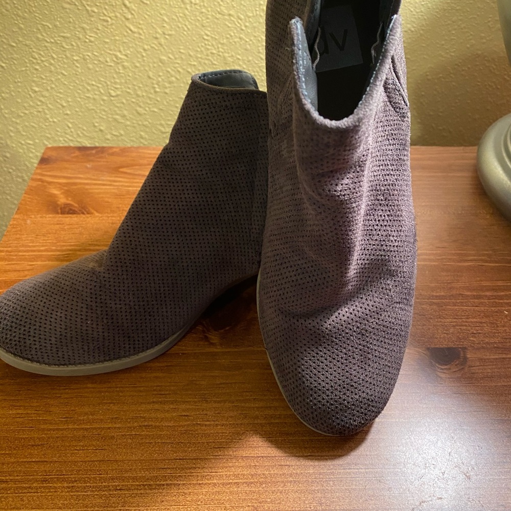 Grey booties